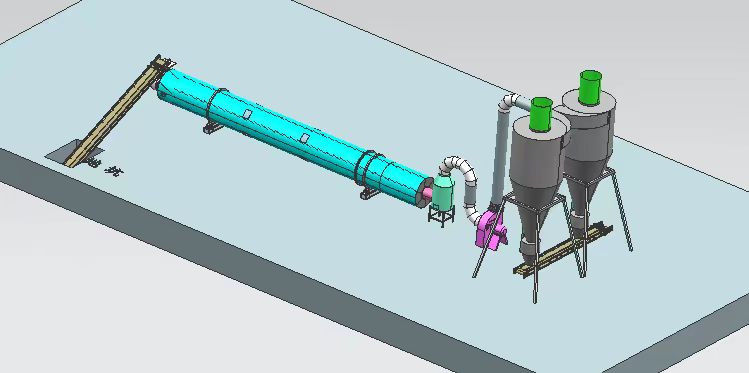 1-2 ton/uur Biomassa-machine voor het maken van houtpellets 1,1-1,3 ton/m3